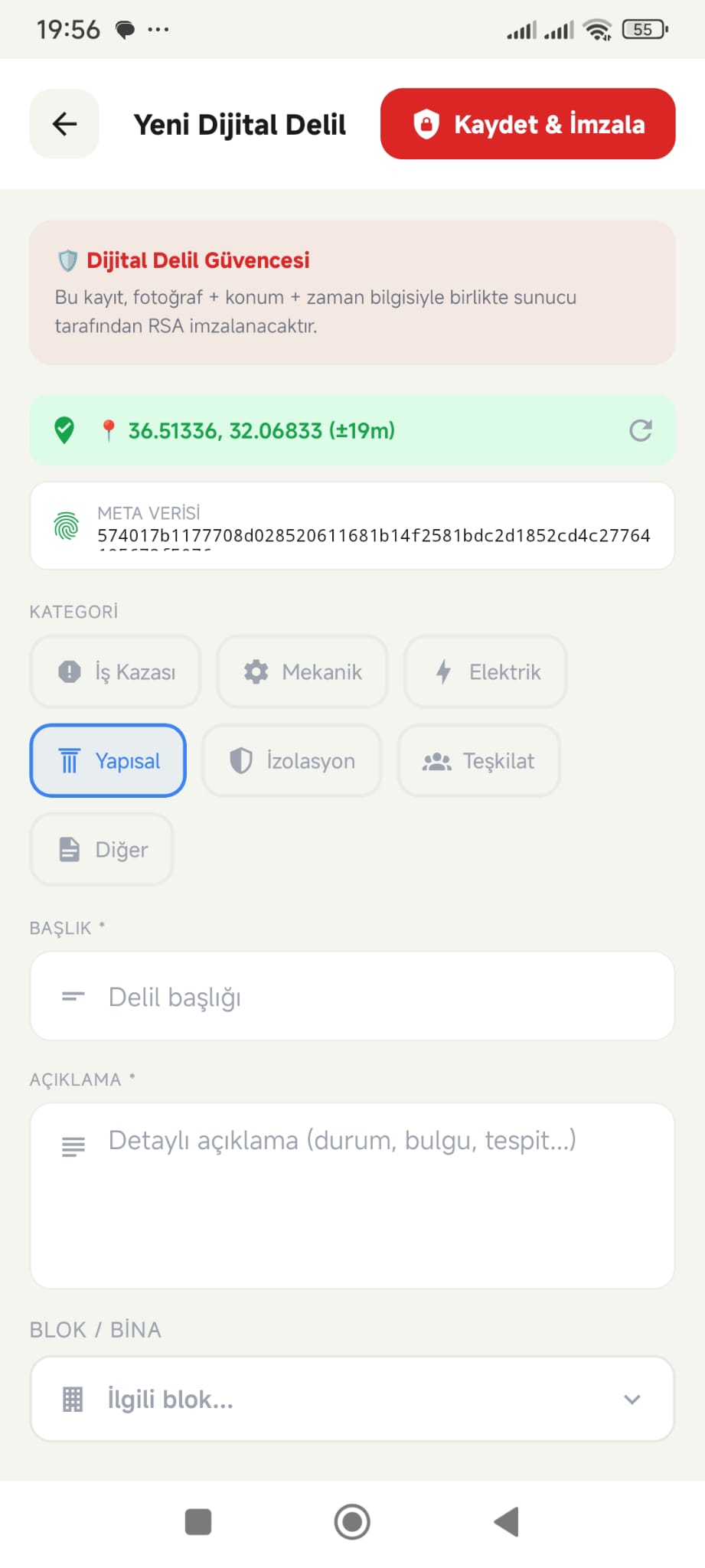 Dijital Delil Ekran Görüntüsü